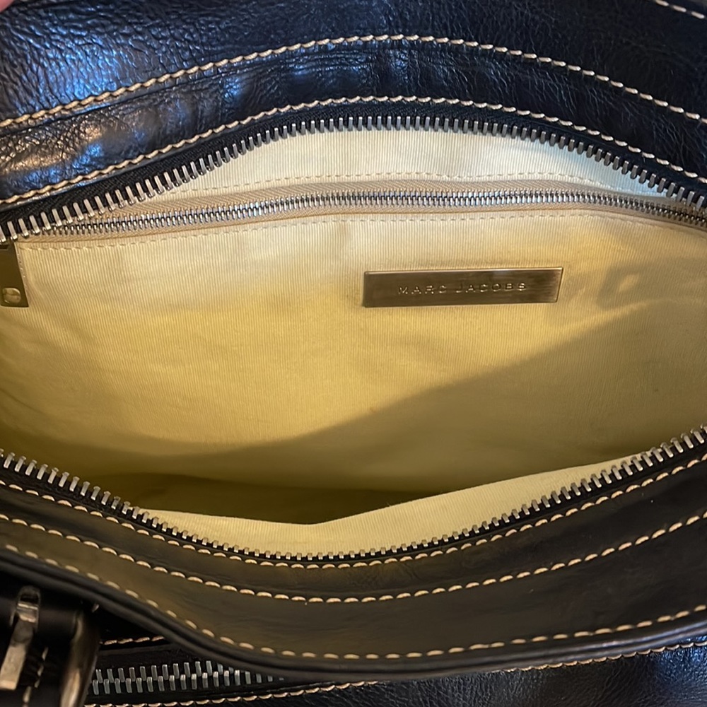 Marc Jacobs Stella Black Leather Tote EUC - Picture 7 of 15